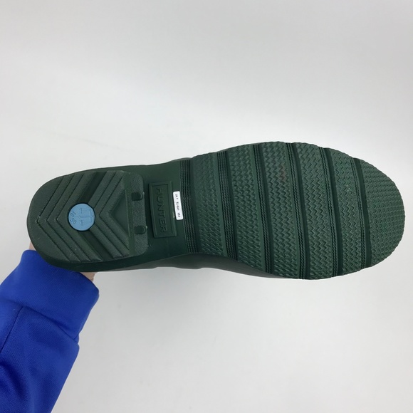 New HUNTER Original Tall Wellies Rain Boots Green - Picture 5 of 7